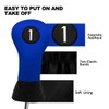 Golf Club Headcovers Simple Design Mesh + PU Headcovers Set