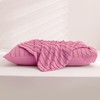 JELLYMONI Pillowcases Standard Size Bright Pink 2 Pack Boho Striped