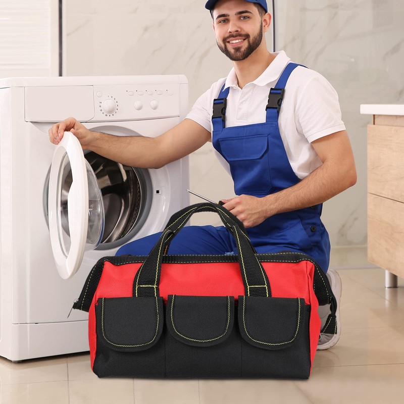 Sanwuta 3 Pack Tool Bag for Men with Waterproof Hard