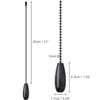 Dotlite 2Pack Black Wooden Ceiling Fan Pull Chain Extender, 12in