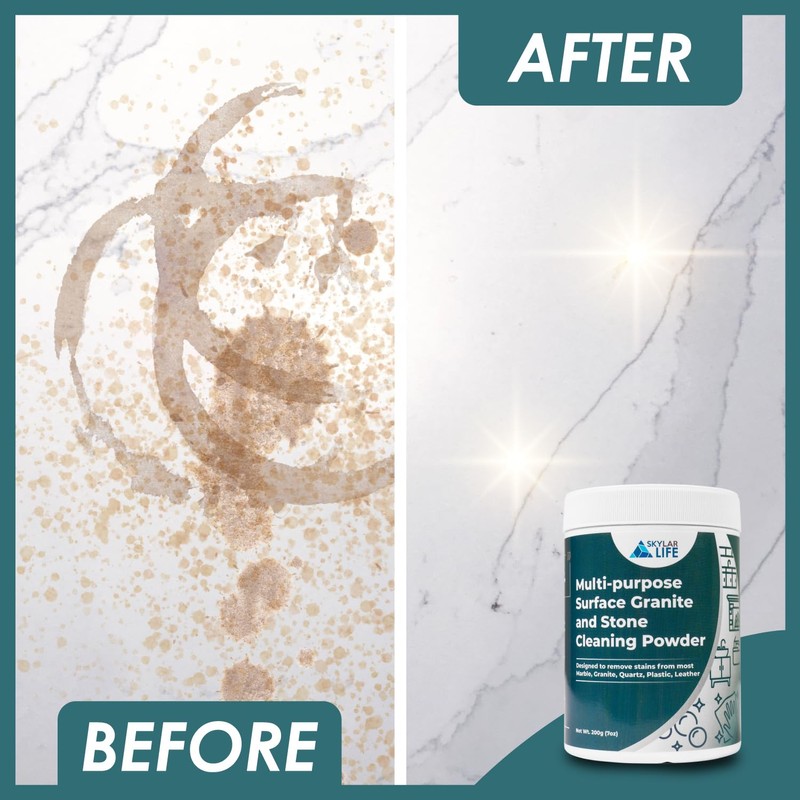 Skylarlife Multi-purpose Surface Stone Cleaning Powder (200g) to remove rust