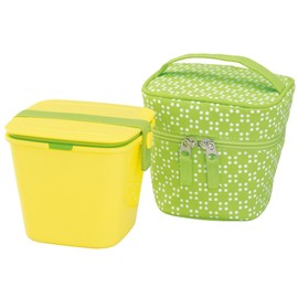 THERMOS DJJ-600 LL Fresh Lunch Box, 18.9 fl oz (580 ml), Lime Lemon