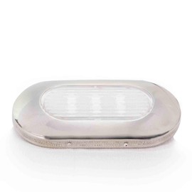 Five Oceans LED Courtesy Light, White, 2-Pack, Marine, Boat, RV, Motorhome, Camper, Caravan, Trailer, FO-4139-M2