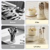 UFORU US Stock Clear Large Capacity Makeup Organizer with Lid