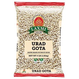 Laxmi Urad Dal - 4lbs (Unhusked Black Lentils) - Traditional Indian Foods