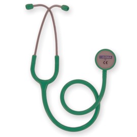 Gima Classic dual head stethoscope - dark green tube, littmann type stethoscope, professional stethoscope