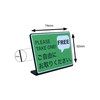 Take Your Own Tabletop Plate Sign | Size: 74x52mm |