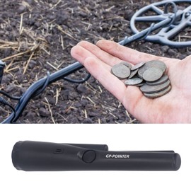 Portable Metal Detector Metal Pointer with High Sensitivity Pen Pointer Stick with LED Light Vibration Alarm for Metal Detector Treasure Hunter