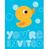 8-Count Party Invitations, Lil' Quack