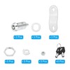uxcell 1-1/8 Inch Cabinet Locks with Key, 3 Pack Cam
