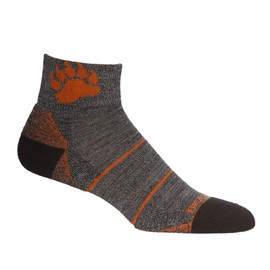 Bear Proof Merino Wool Lo-cut"Killington" (Black Twist, x large)