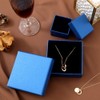 AIDAYOU Necklace Pendant Two Loops Rings Interlocking Circle Chain Necklace