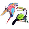 HOWAF Pack of 6 Tropical Bird Decoration Hawaii Summer Tropical