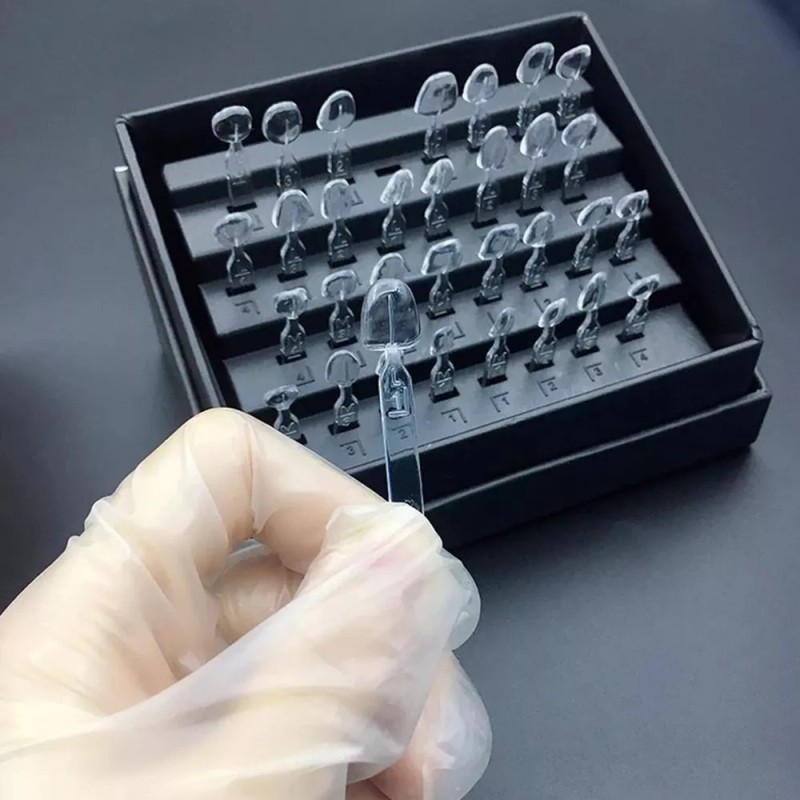 generic A 32 Piezas/juego De Molde De Barniz Dental