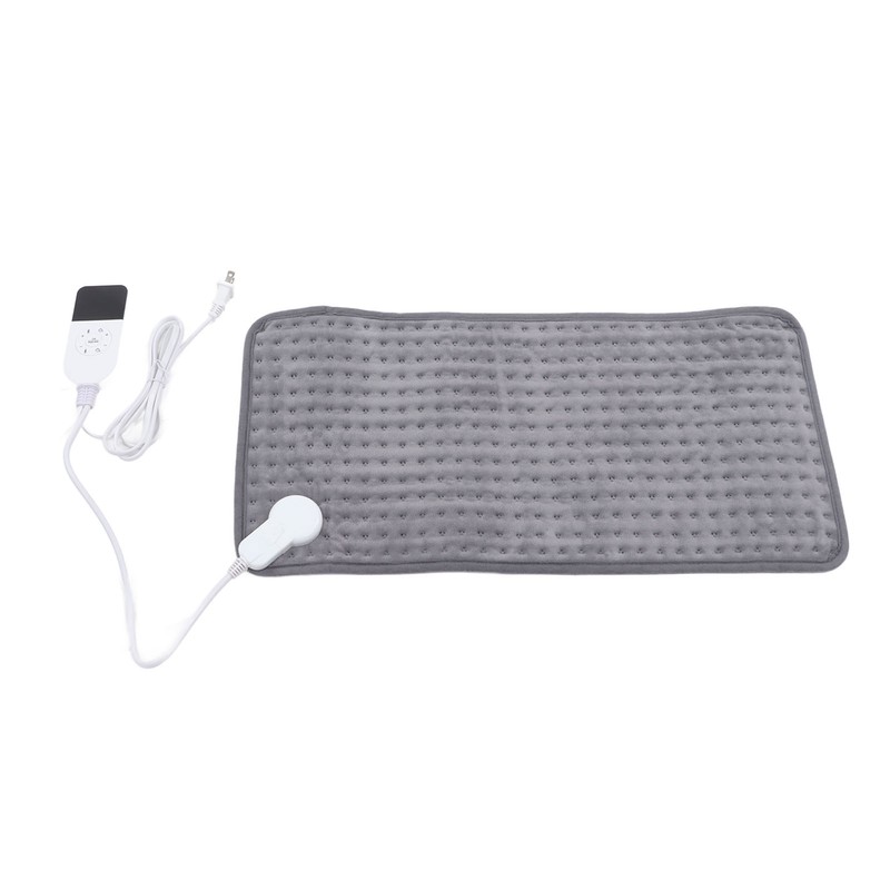 Electric Heating Pad for Back Neck Legs Adjustable Washable Intelligent