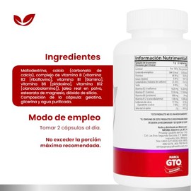 Natural Health Complejo B + Jalea Real | Suplemento Alimenticio con Vitaminas B1, B2, B6 y B12 | Frasco con 60 Cápsulas de 500 mg C/U