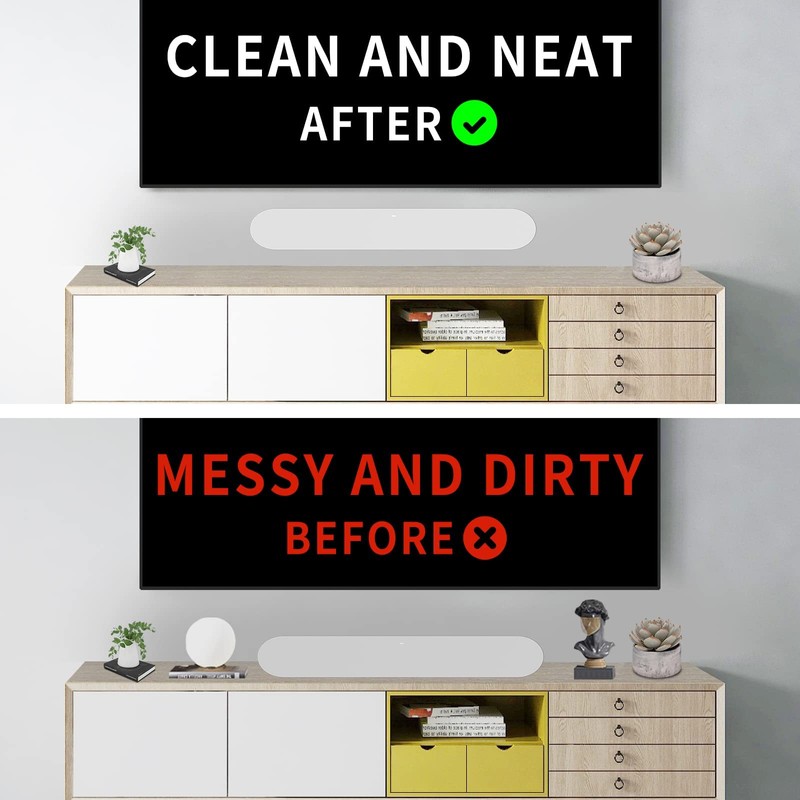 Dinghosen Mount for Sonos Ray - Wall Mount, Floating Soundbar