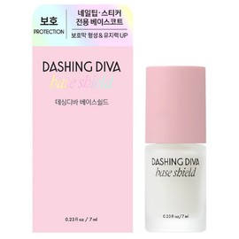 Dashing Diva Care Base Shield, mixed colors, 7ml, 1 piece / 데싱디바 케어 베이스쉴드, 혼합색상, 7ml, 1개