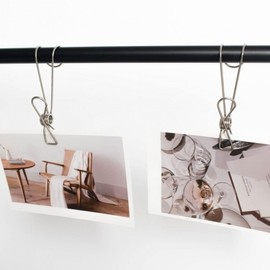 Multi-purpose Kitchen Bathroom Stainless Steel Clamp Clip 9cm 1 Pack Pack of 10 2ea