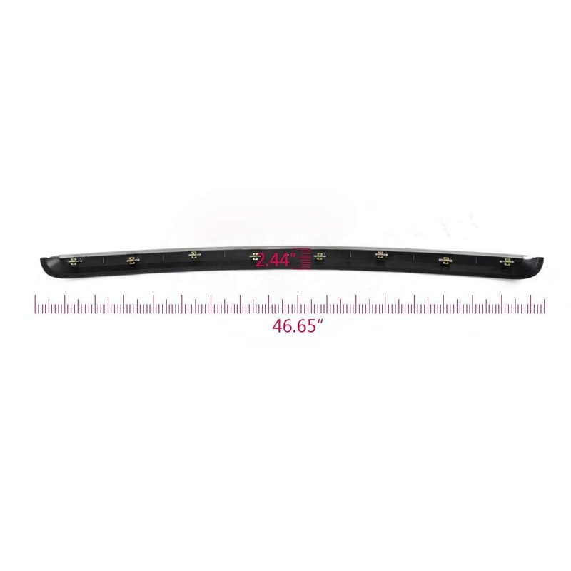 G-PLUS Front Hood Molding Trim Moulding, Compatible with GMC Sierra
