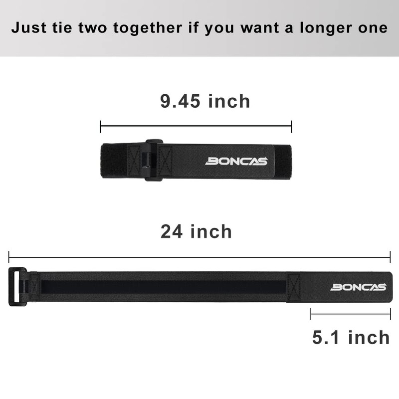 Boncas Bike Rack Strap Bike Wheel Stabilizer Straps,Stonger Grip with