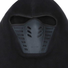 TRIXES Balaclava for Men - Airsoft Mask - Face Warmer - Bike Accessories - Neck Warmer - Ski Mask Balaclava - Ninja Mask - One Size - Black