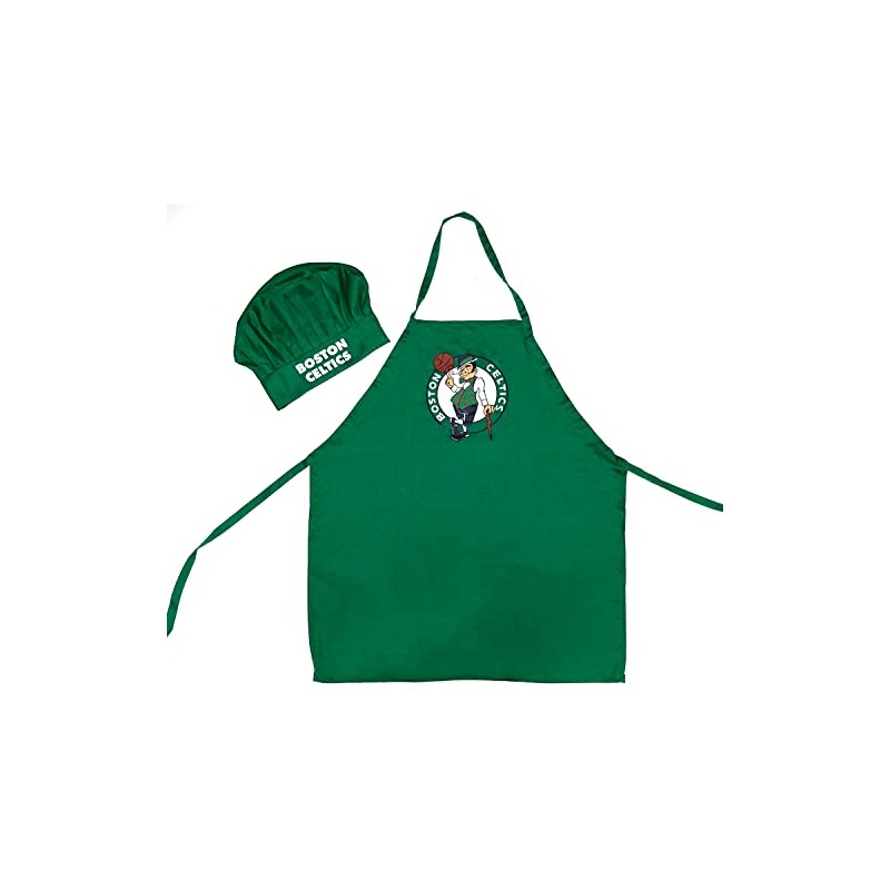 Pro Specialties Group Boston Celtics Chef Hat/Apron Set - Team