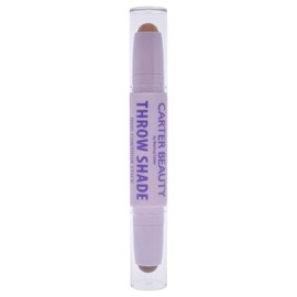 Carter Beauty By Marissa Carter Throw Shade Duo Contour Stick- Adds Definition To The Face - Conceals And Corrects The Complexion - Easily Blendable - Cruelty-Free - Medium - 0.08 Oz