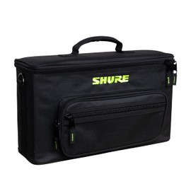 Shure by Gator Padded Carrying Bag that Holds Up to 2 Wireless Mic Systems; (SH-WRLSSCARRYBAG-2)