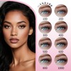 ANNAFRIS Eyelash Extensions, 10D + 20D Eyelash Clusters, 280 Pieces,