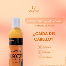 Shampoo Con Ozono, Anticaída De Cabello