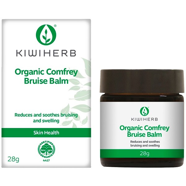 Kiwiherb Organic Comfrey Bruise Balm 28g