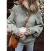 EVALESS Womens Striped Sweaters Fall Outfits Tops for Women Trendy