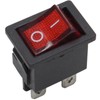 ISDVBUY 5 Pack Mini Rocker Switch, On-Off Power Switch Red