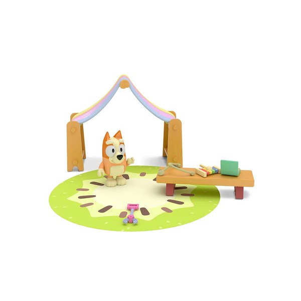 Mini Playset Salón de Juegos Bluey Set de Juego para