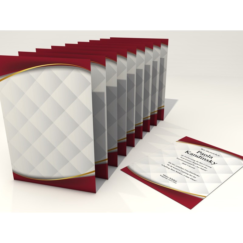 Certificate Paper "Prime" 50 Sheets | Modern | for Certificates