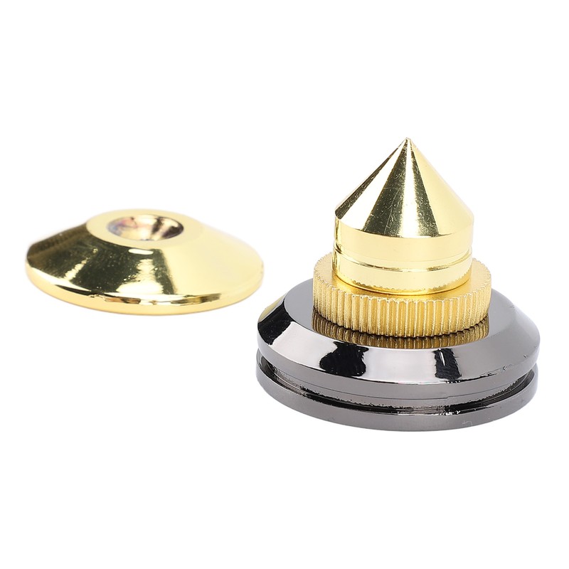 Speaker Spike Pad Kit Wide Application Shock Absorbing Zinc Alloy