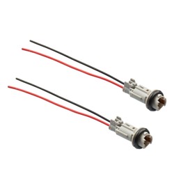 2x Socket Bulb side Light PigTail for Universal Auto Van Car Truck T10