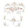 Beavorty 2sets Fluorescent Rhinestone Face Gems Carnival Gems for Face