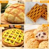 Yallmie Lattice Pastry Cutter, Pastry Lattice Cutter Stainless Steel Lattice