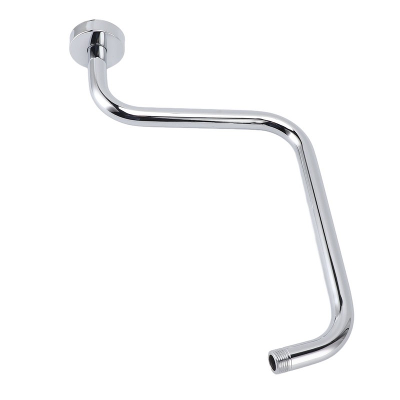 Shower Arm Stainless Steel Shower Arm with Flange S Shape