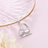 DAOCHONG 925 Sterling Silver Cute Animal Guinea Pig Pet Hamster