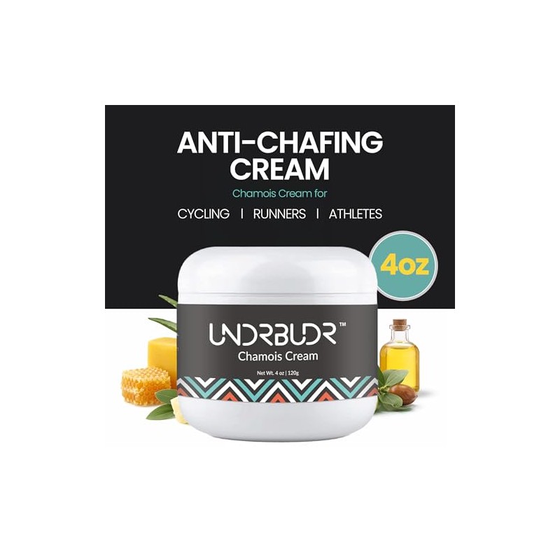 Crema de gamuza antichafe, ultra baja fricción, naturalmente enriquecida, 4