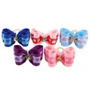 20pcs Pet Hair Bows Dog Grooming Bows with Rubber Bands
