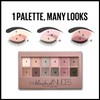 Maybelline Maquillaje Eye Shadow Palette The Blushed, color Rosas/Cafes
