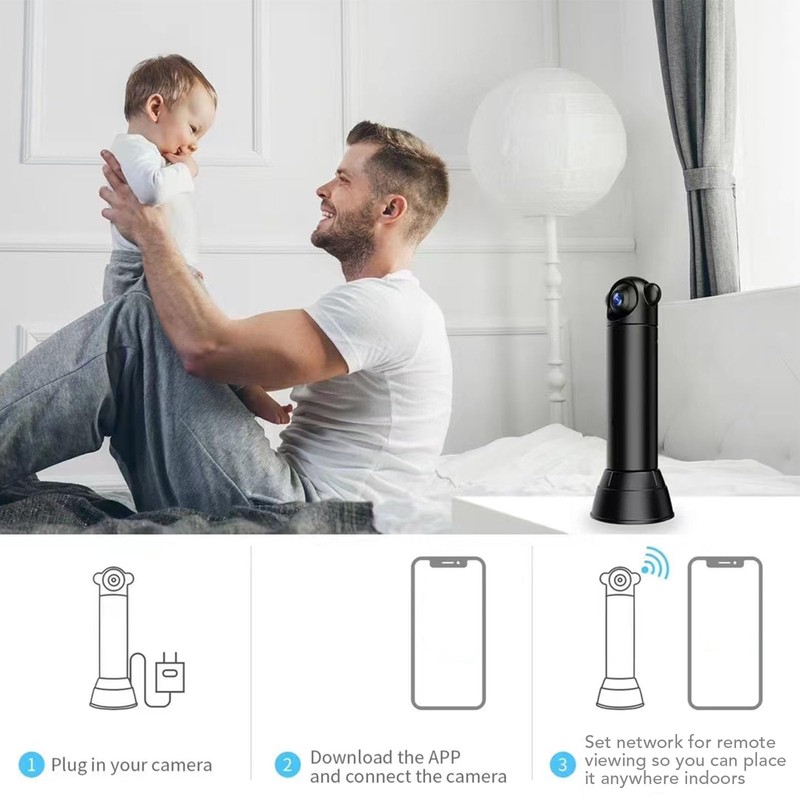 Pet Camera, 1080p HD Home Security Camera with Phone APP,