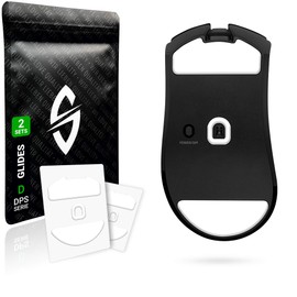 SensoryBoost DPS Glides (Set of 2) Compatible with Razer Deathadder V4 PRO - Ultra Fast, Rounded, Low Friction, High Quality, Durable - Replacement Mouse Feet, Skates - Gaming Mouse Upgrade