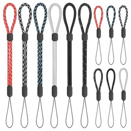 Baoswi 12 Pack Hand Wrist Strap Lanyard, Adjustable Wristlet Phone Lanyards for Keys, Cell Phone, Camera, USB Flash Drives, Flashlight, Keychain, ID Name Tag Badge