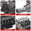 Mould King LR V10 Engine Model Kit for Adults, 1834