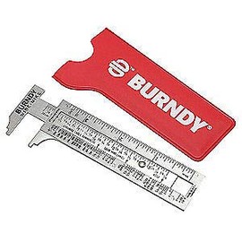 Stainless Steel Wire Measuring Gauge Burndy wiremike